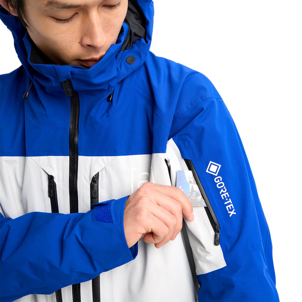 Burton 2026 AK Swash Gore-Tex Jacket - Jake Blue/Grey Cloud/True Black