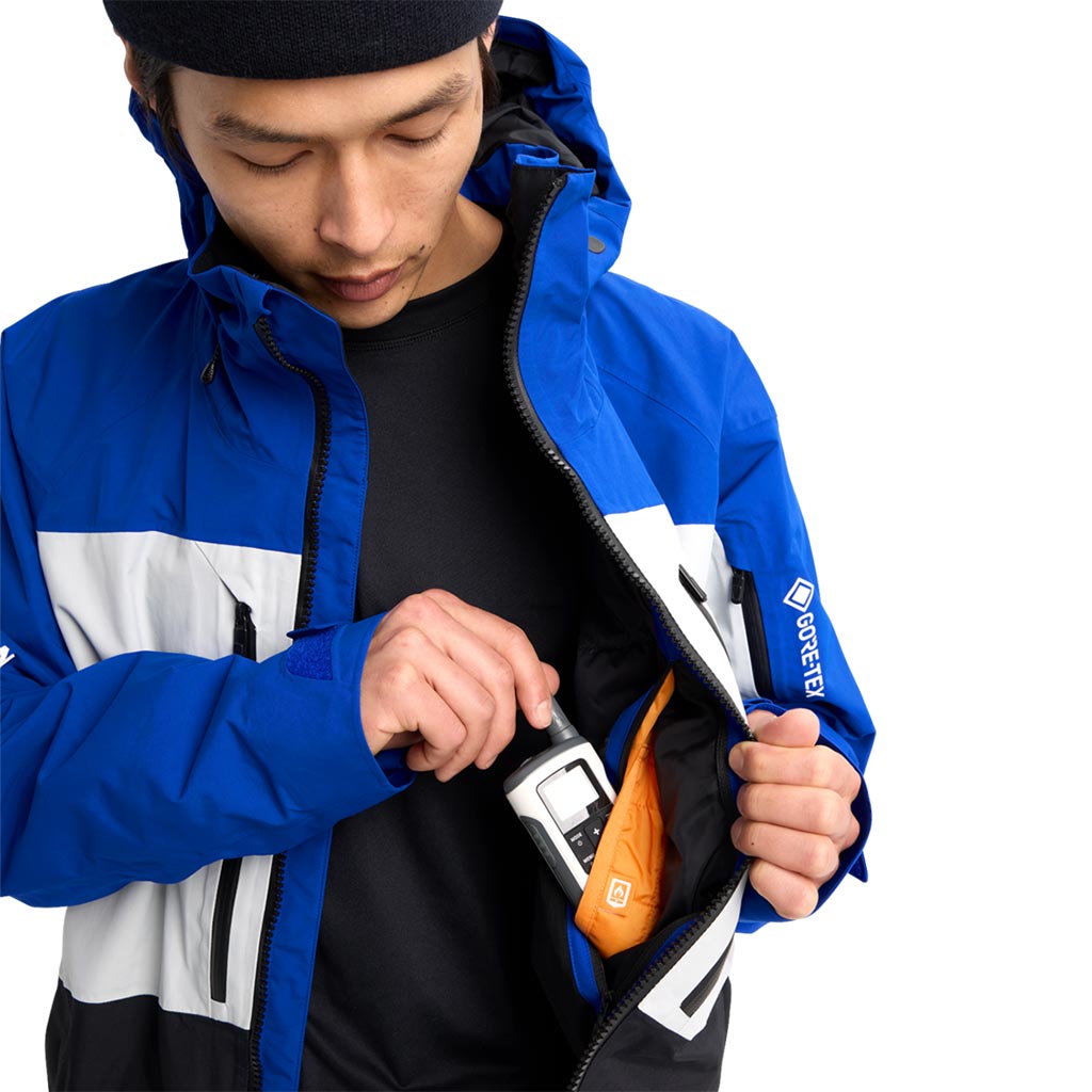 Burton 2026 AK Swash Gore-Tex Jacket - Jake Blue/Grey Cloud/True Black