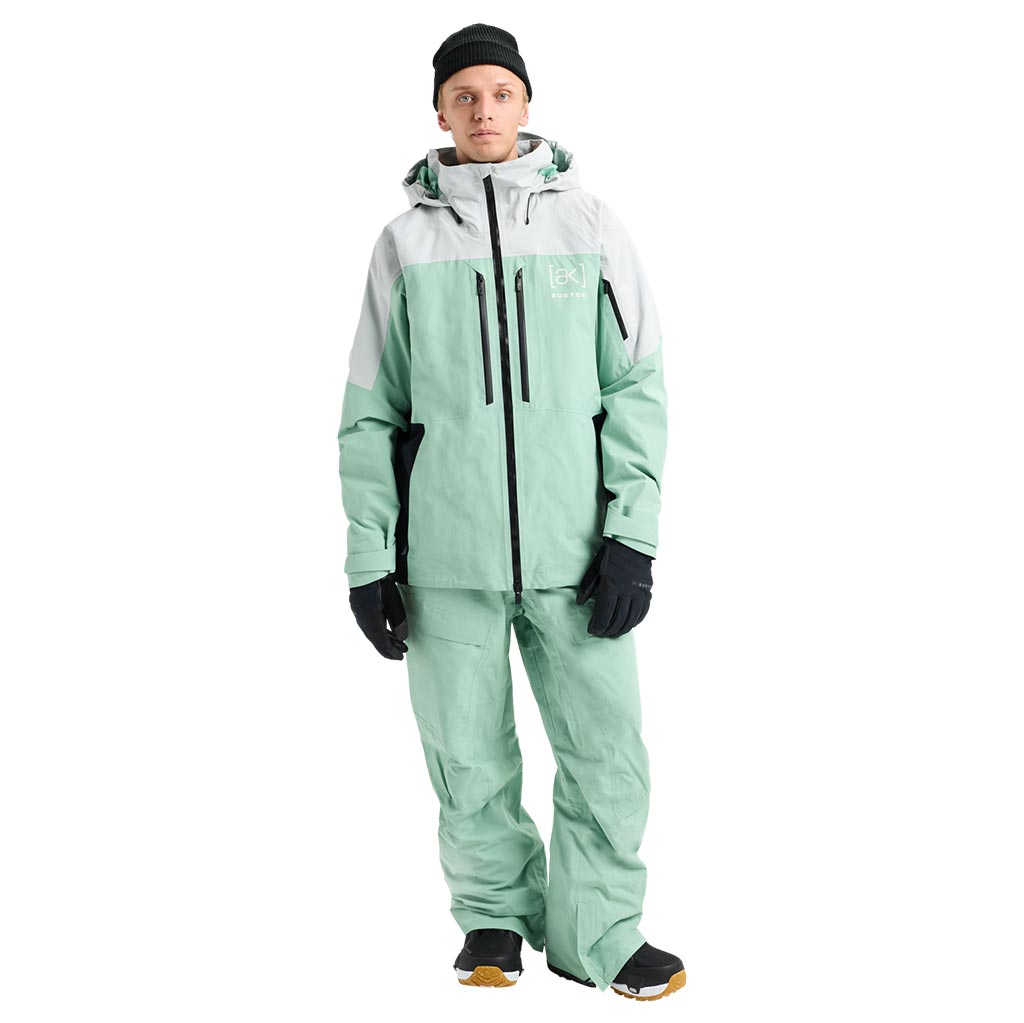 Burton 2026 AK Swash Gore-Tex Jacket - Grey Cloud/Soft Sage True Black