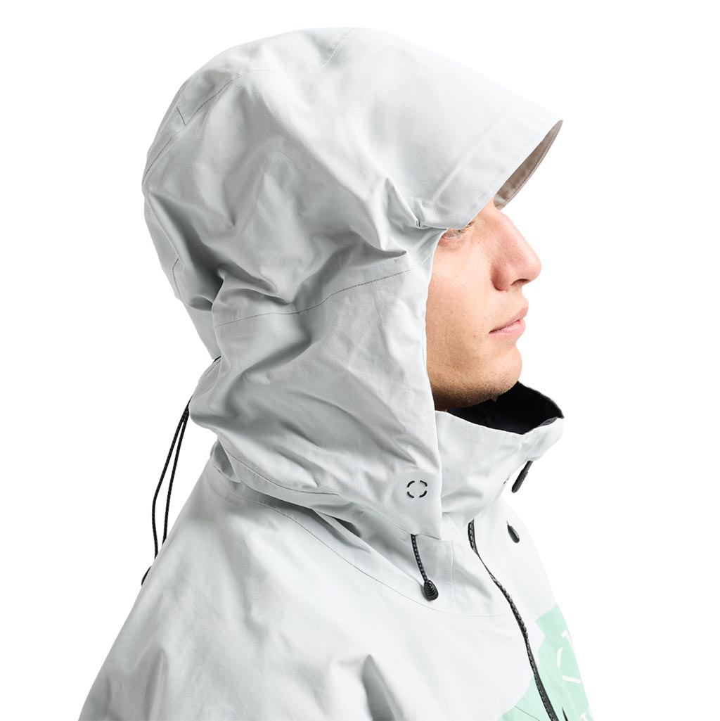 Burton 2026 AK Swash Gore-Tex Jacket - Grey Cloud/Soft Sage True Black