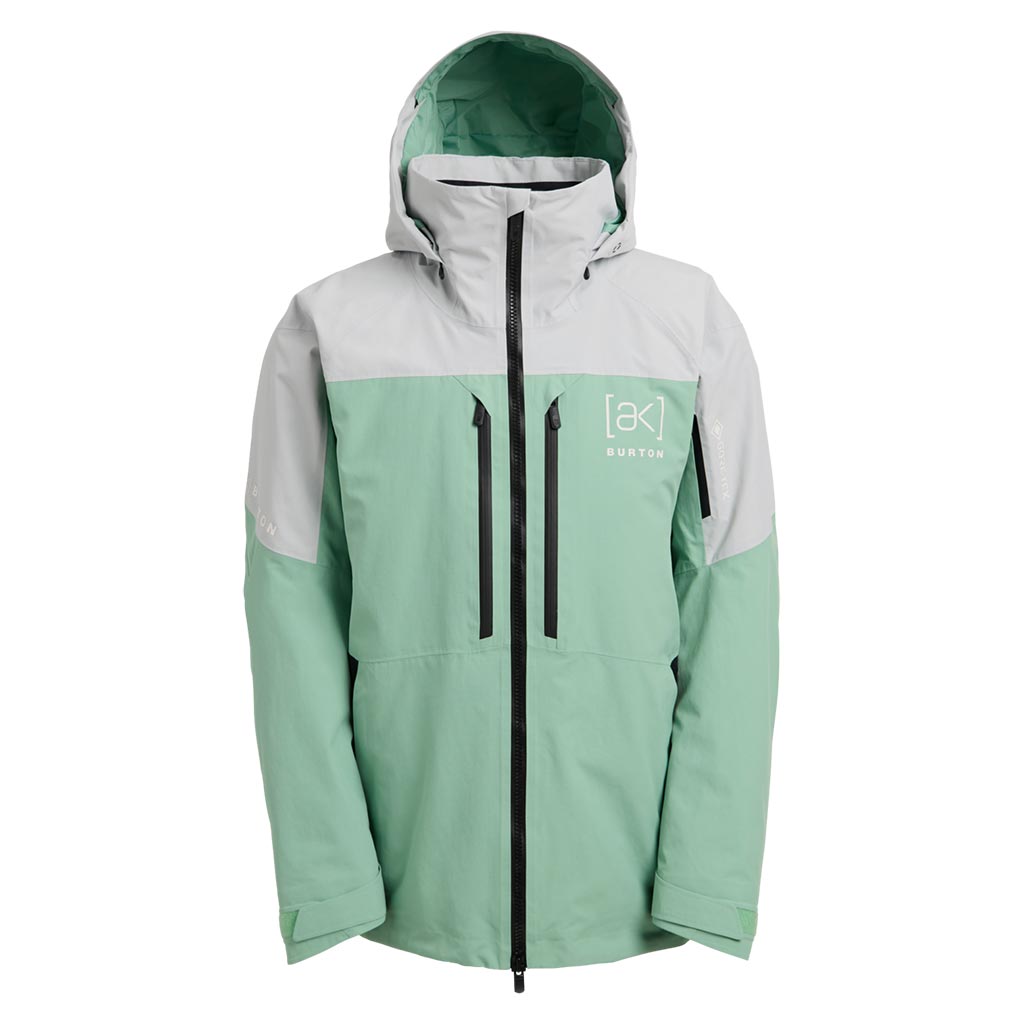 Burton 2026 AK Swash Gore-Tex Jacket - Grey Cloud/Soft Sage True Black