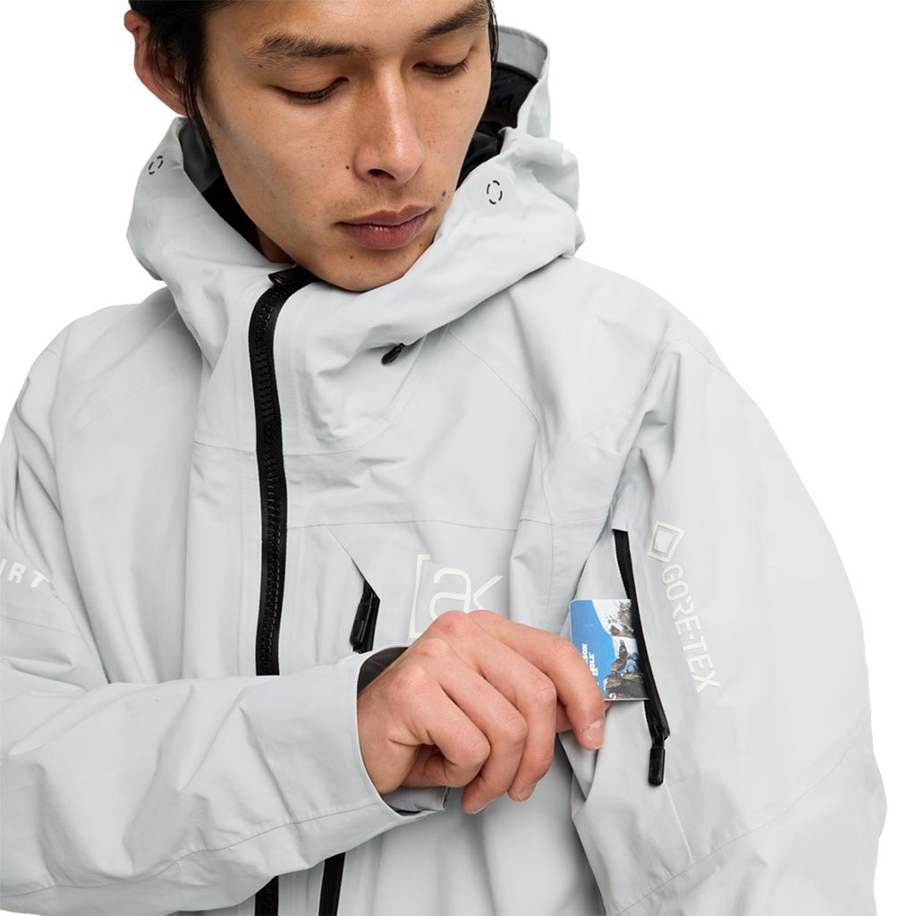 Burton 2026 AK Cyclic Gore-Tex Jacket - Grey Cloud