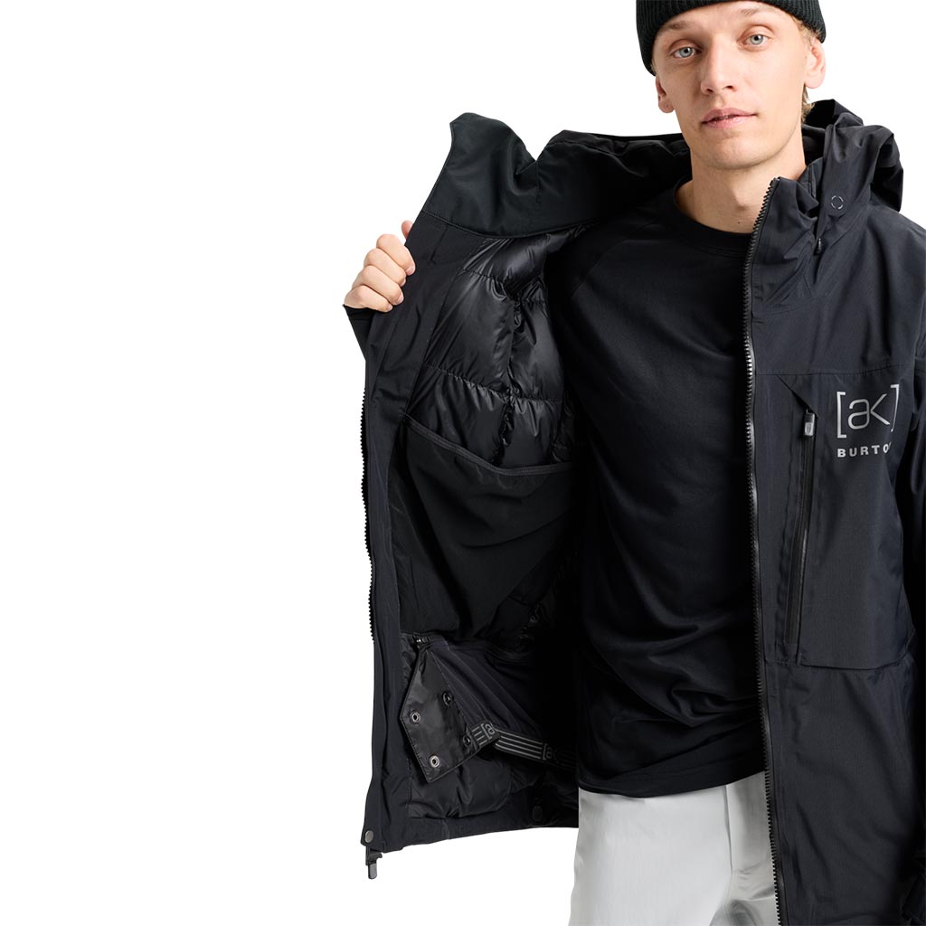Burton 2026 AK LZ Down Gore-Tex Jacket - True Black