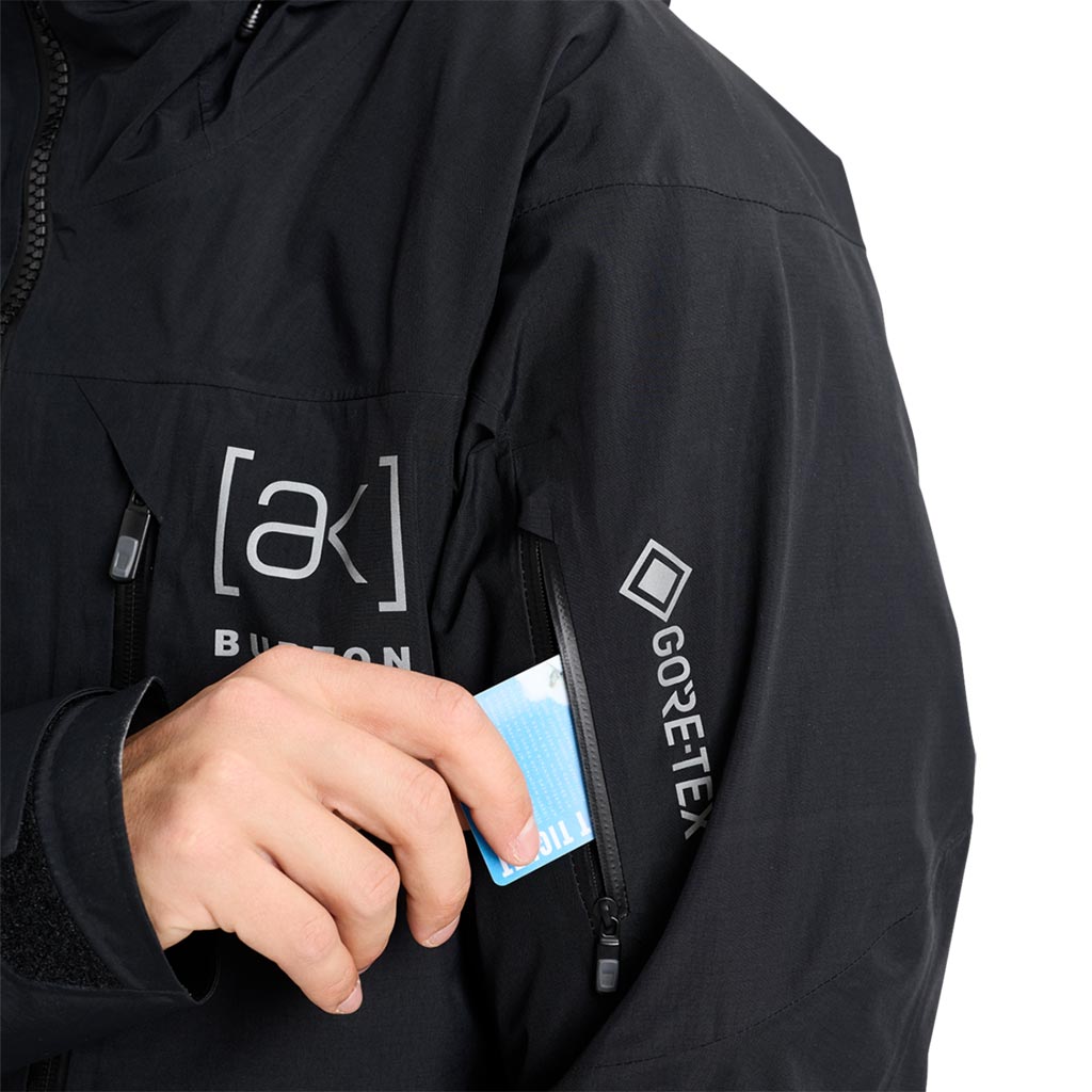 Burton 2026 AK LZ Down Gore-Tex Jacket - True Black