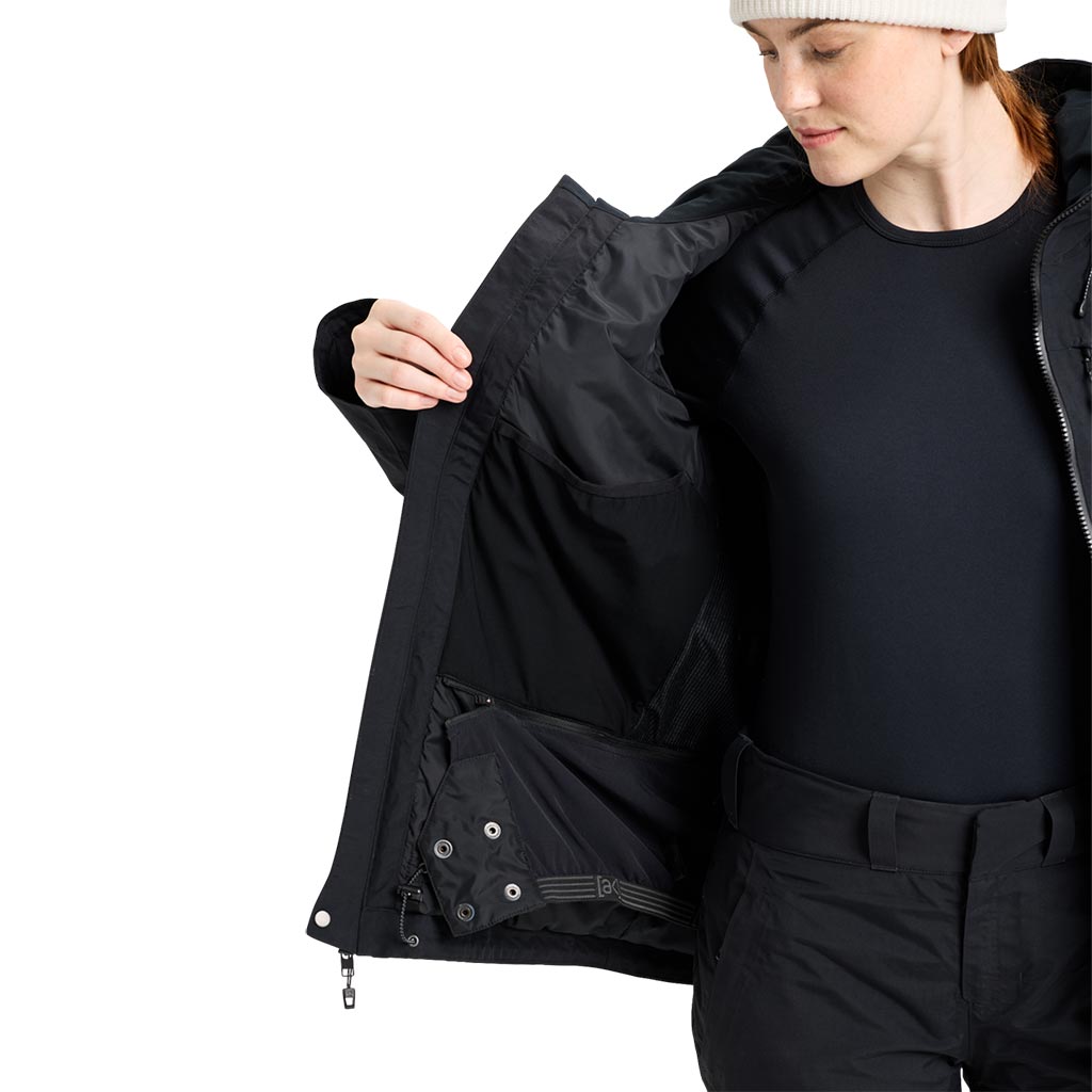 Burton 2026 Womens AK Embark Gore-Tex Jacket - True Black