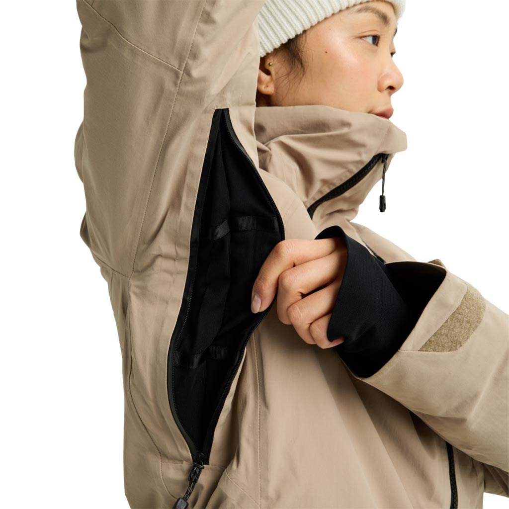 Burton 2026 Womens AK Embark Gore-Tex Jacket - Summit Taupe