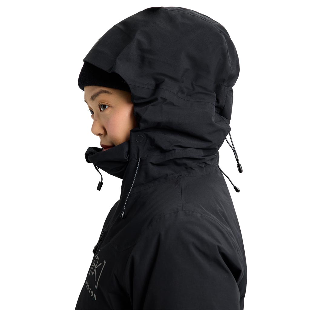 Burton 2026 Womens AK Flare Down Gore-Tex Jacket - True Black