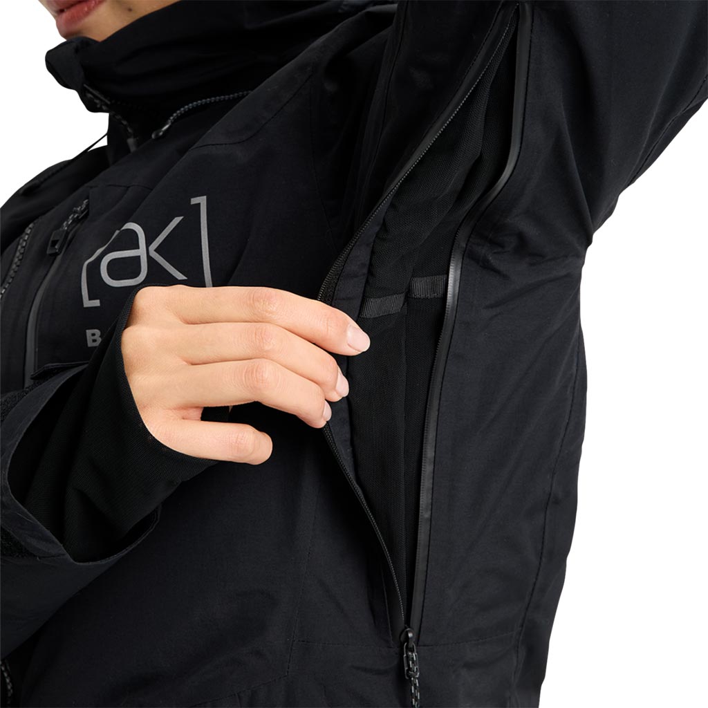 Burton 2026 Womens AK Flare Down Gore-Tex Jacket - True Black