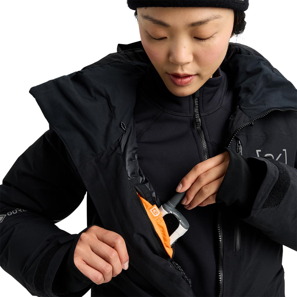 Burton 2026 Womens AK Flare Down Gore-Tex Jacket - True Black