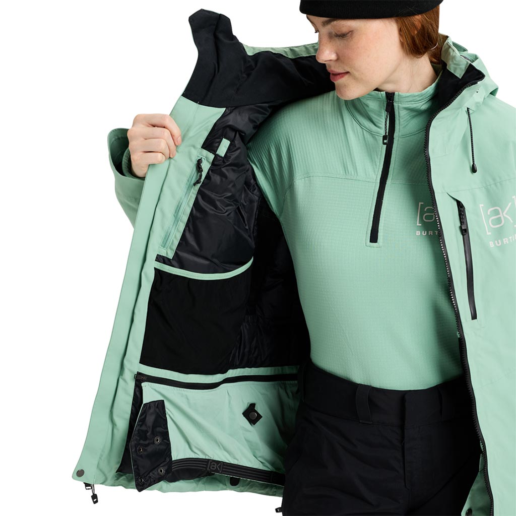 Burton 2026 Womens AK Flare Down Gore-Tex Jacket - Soft Sage