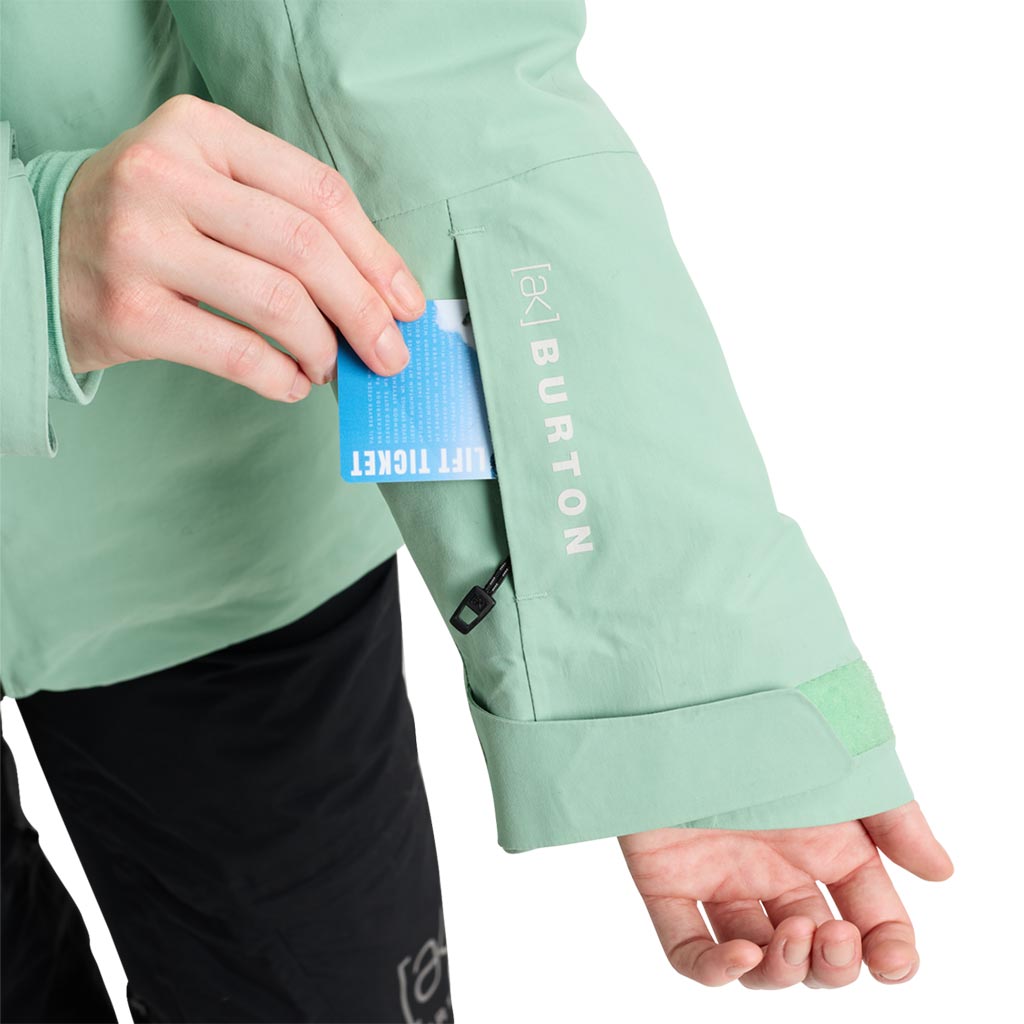 Burton 2026 Womens AK Flare Down Gore-Tex Jacket - Soft Sage