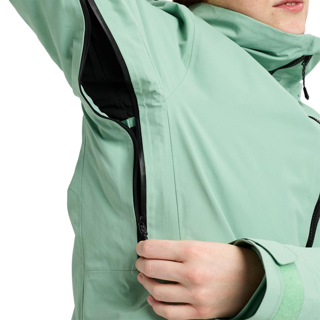 Burton 2026 Womens AK Flare Down Gore-Tex Jacket - Soft Sage