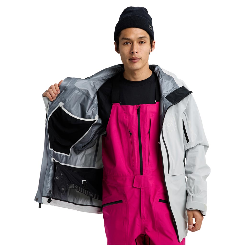 Burton 2026 AK Hover 3L Gore-Tex Jacket - Grey Cloud