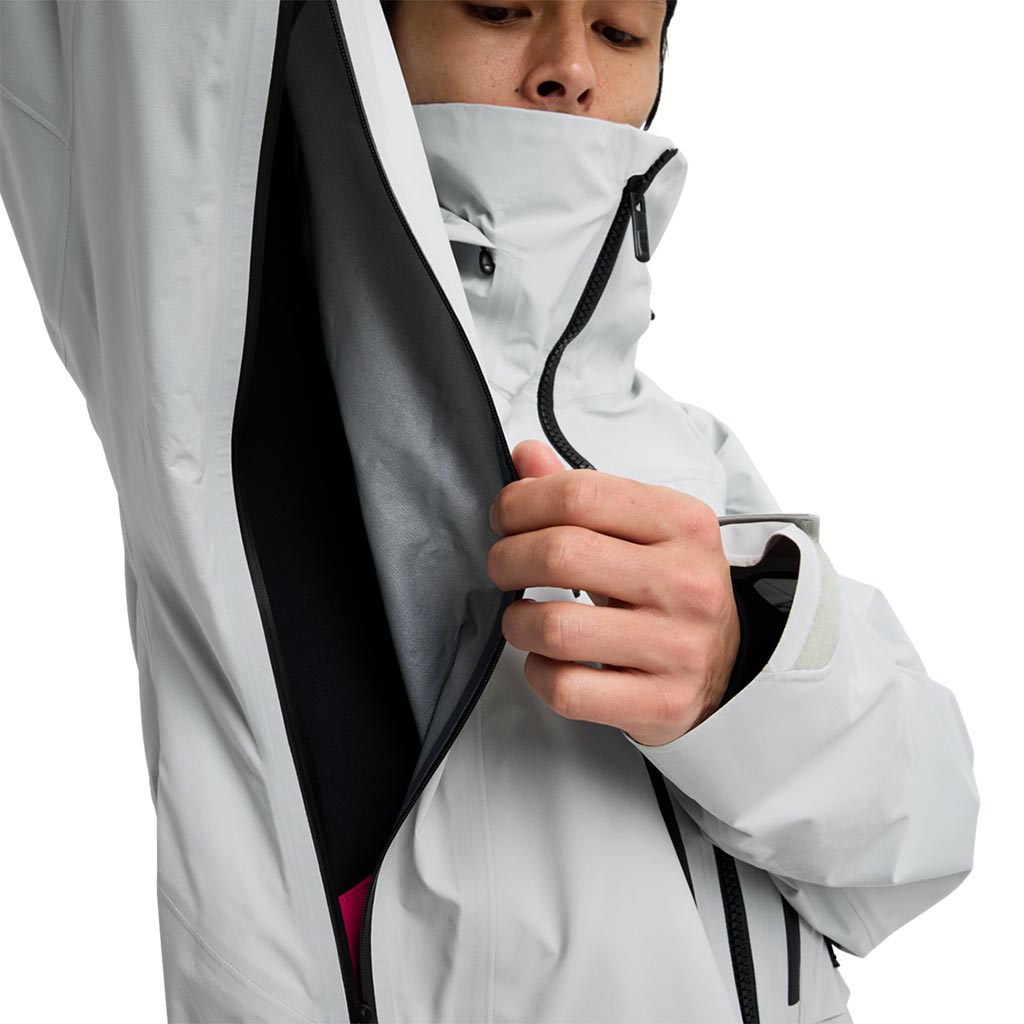 Burton 2026 AK Hover 3L Gore-Tex Jacket - Grey Cloud