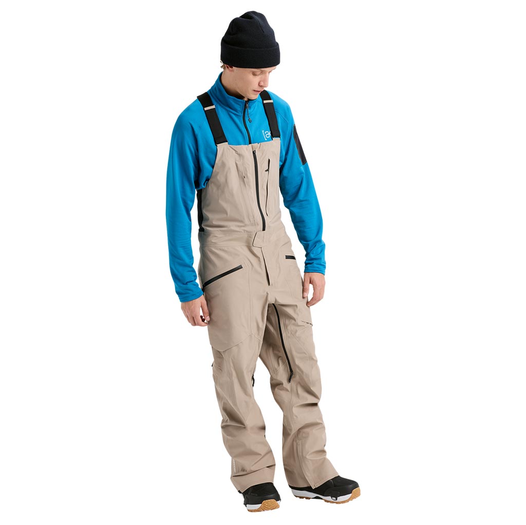 Burton 2026 AK Freebird Gore-Tex 3L Bib Pant - Summit Taupe