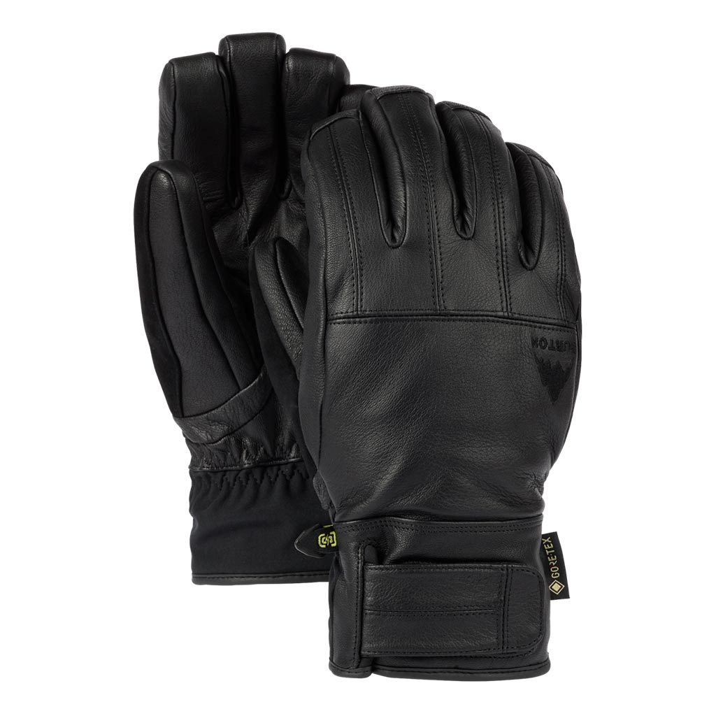Burton Gondy Gore Leather Glove - True Black - Medium