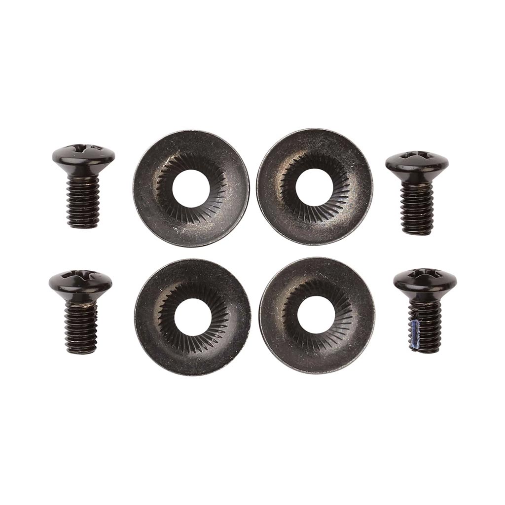 Burton Binding Screws/Hardware for Channel Boards (4Pk Black)