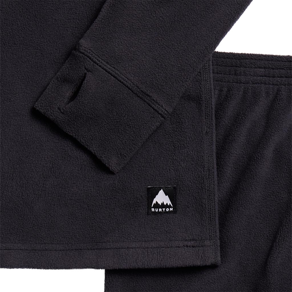 Burton Kids Heavy Weight Fleece Set - True Black