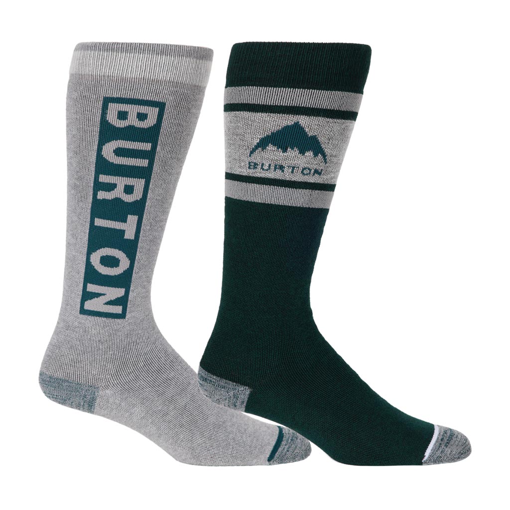 Burton Womens Weekend 2-Pack Socks - Deep Emerald - S/M