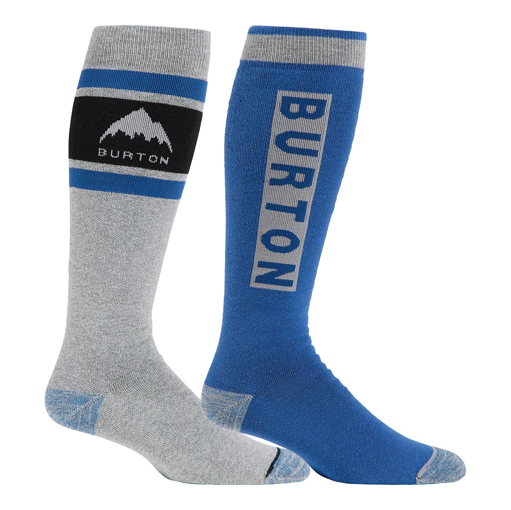 Burton Weekend 2-Pack Socks - Grey Cloud