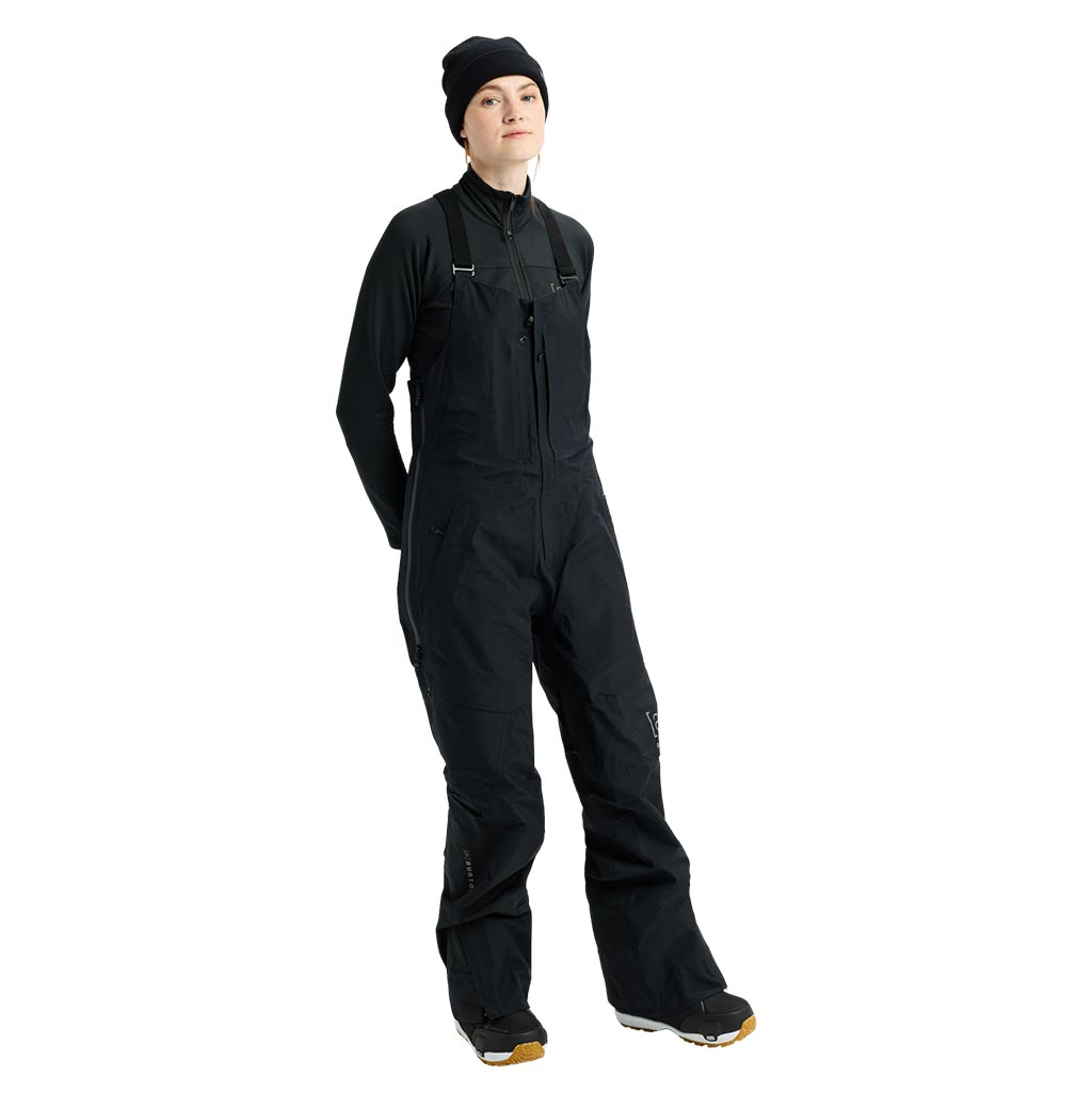 Burton 2026 Womens AK Kimmy Gore-Tex 3L Bib Pant - True Black