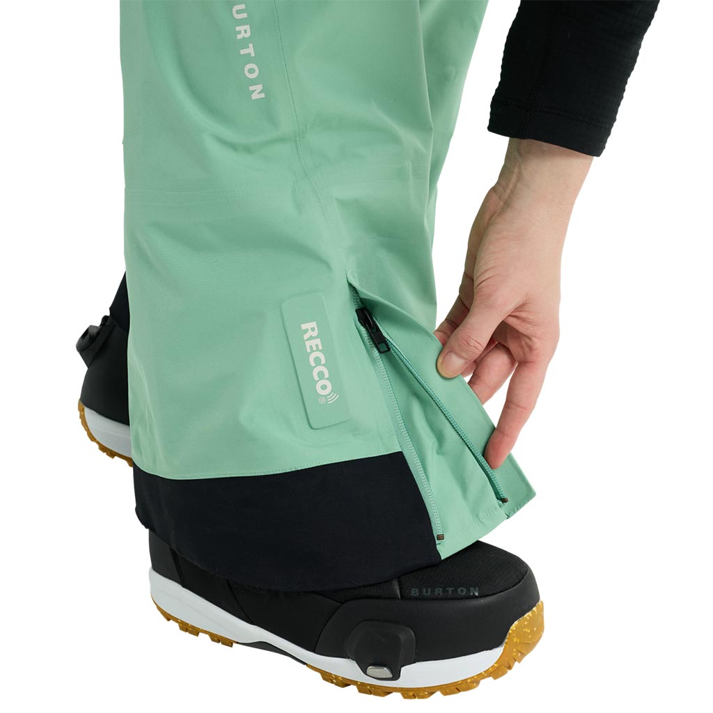 Burton 2026 Womens AK Kimmy 3L Gore-Tex Bib Pant - Soft Sage