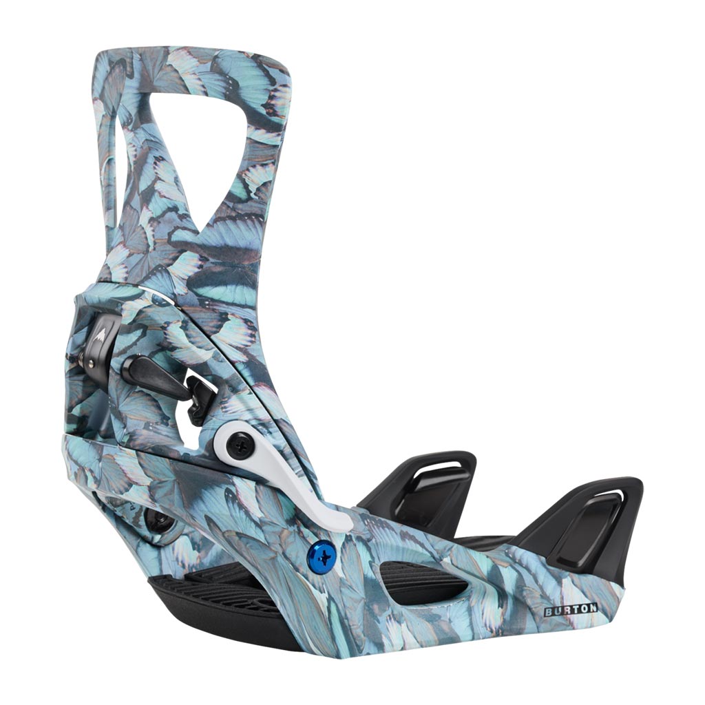 Burton 2025 Womens Step On Binding - Blue Butterflies