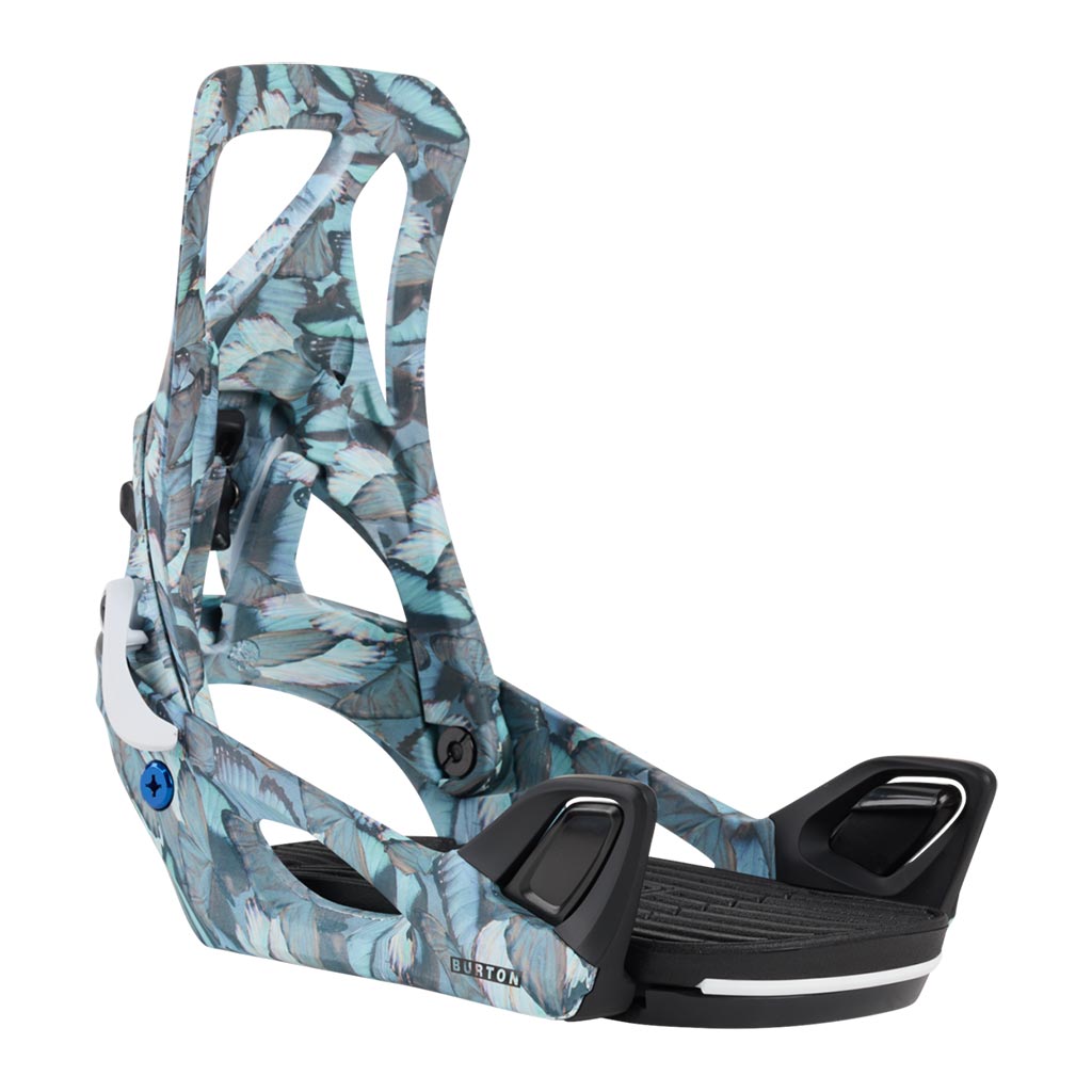 Burton 2025 Womens Step On Binding - Blue Butterflies