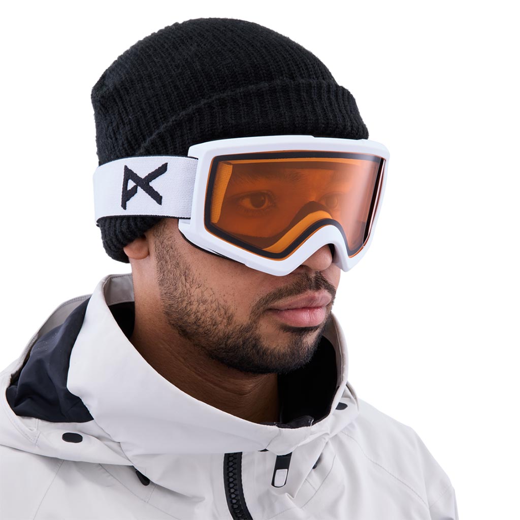 Anon Helix 2.0 Goggle - White/Amber