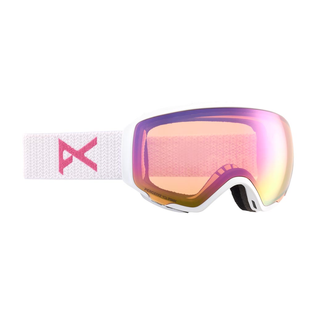 Anon WM1 MFI Goggle + Extra Lens - White/Cloudy Pink