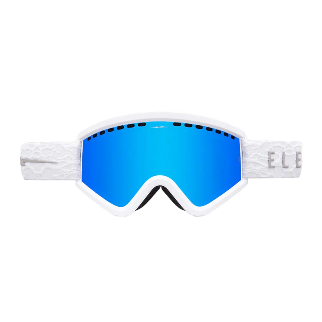 Electric 2024 EGV Goggle - Matte White Nuron/Blue Chrome