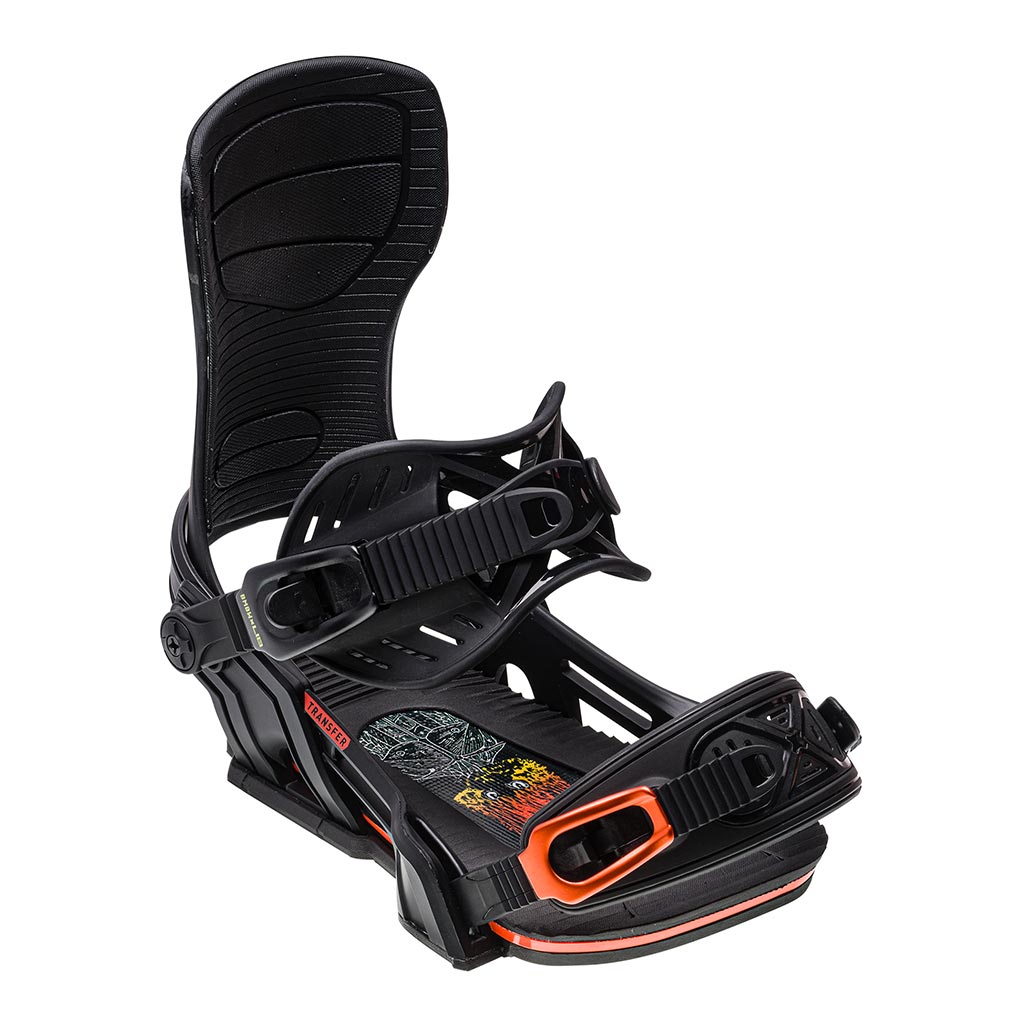 Bent Metal x Lib Tech Transfer Bindings - Black/Orange