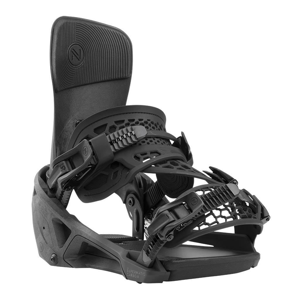Nidecker 2026 Supermatic Carbon Bindings - Black