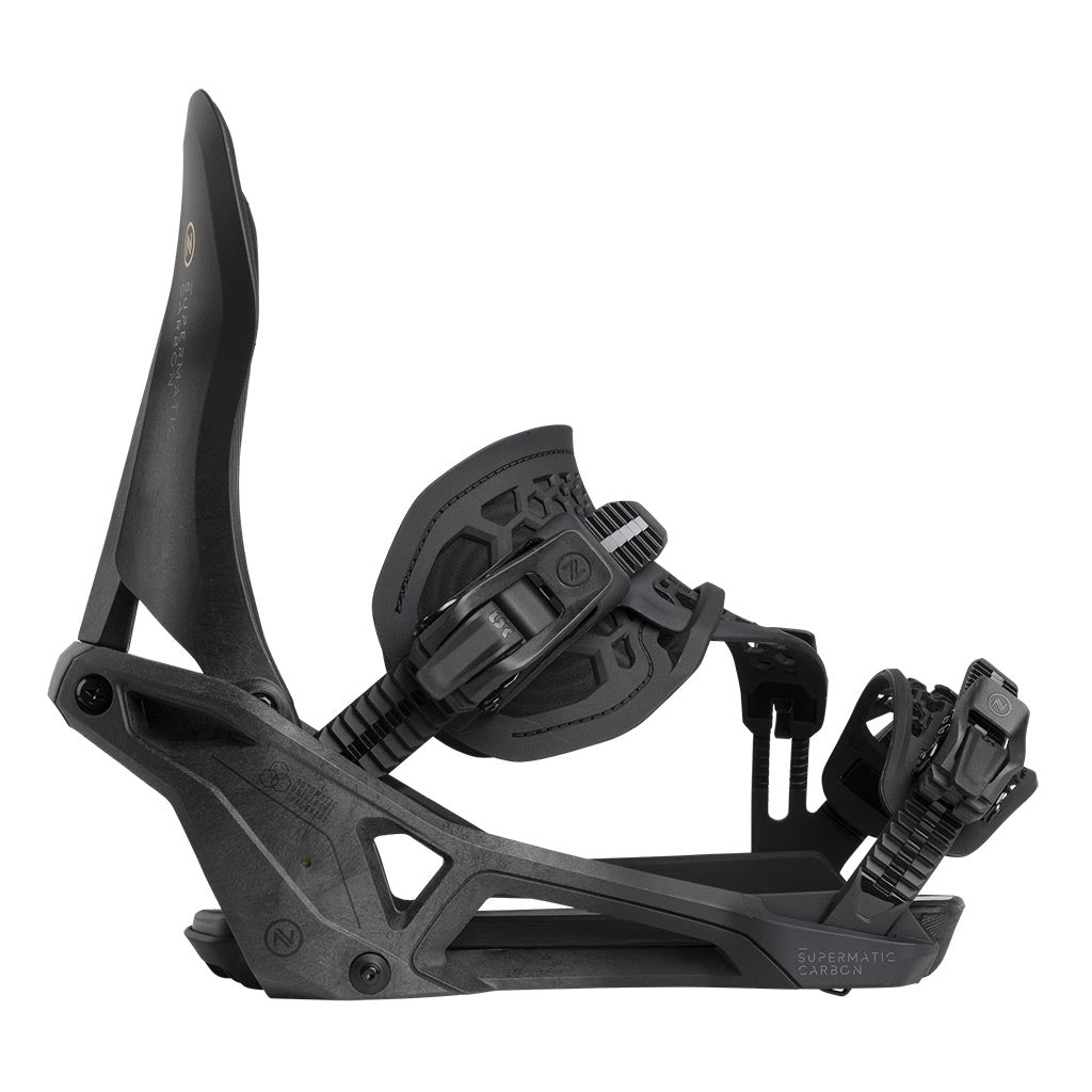 Nidecker 2026 Supermatic Carbon Bindings - Black