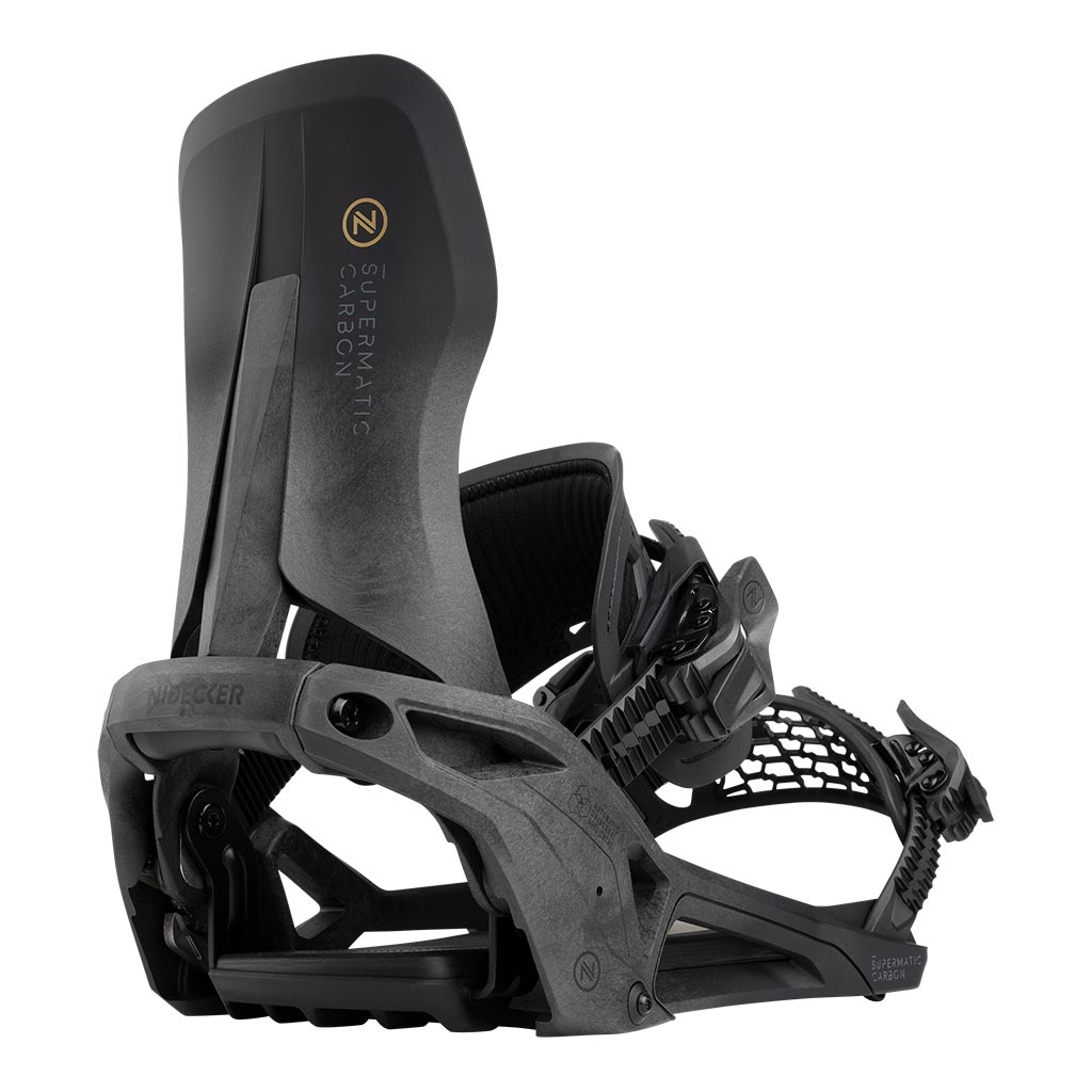 Nidecker 2026 Supermatic Carbon Bindings - Black