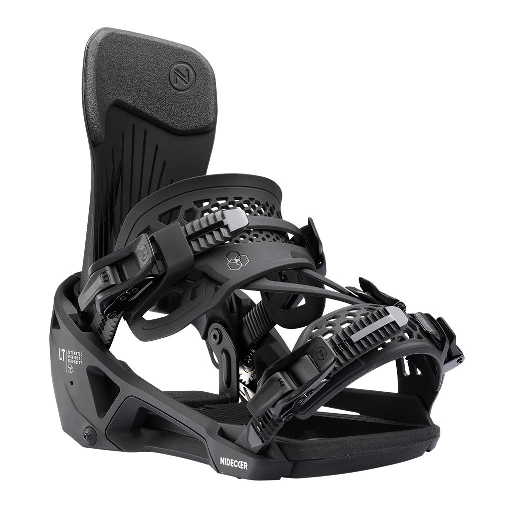 Nidecker 2026 Supermatic LT Bindings - Black
