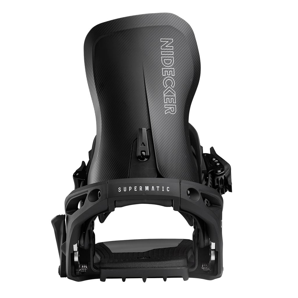 Nidecker 2026 Supermatic LT Bindings - Black