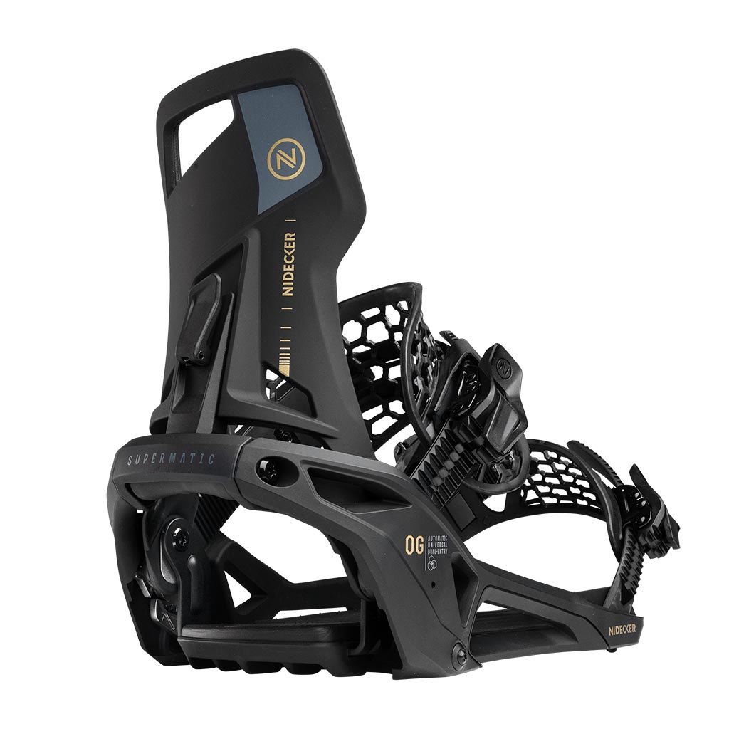 Nidecker 2026 Supermatic OG Bindings - Black