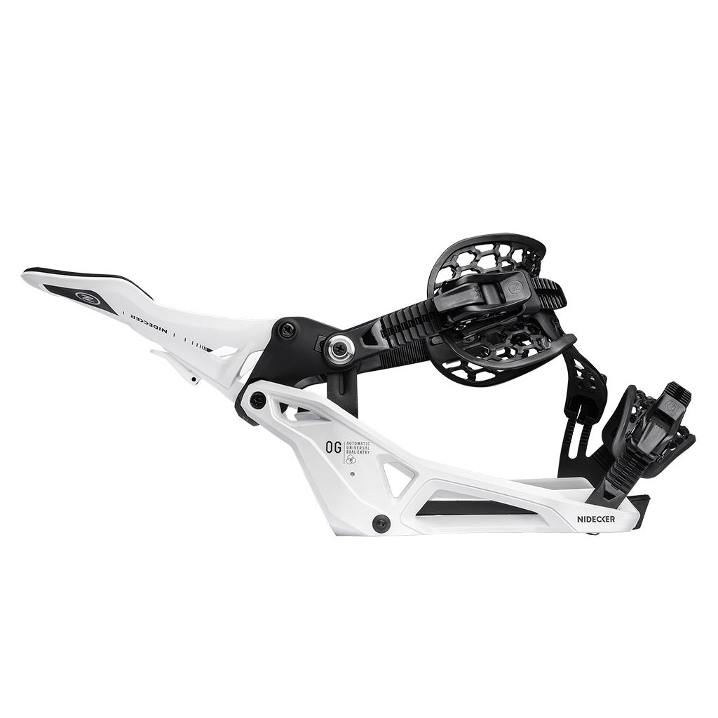 Nidecker 2026 Supermatic OG Bindings - White