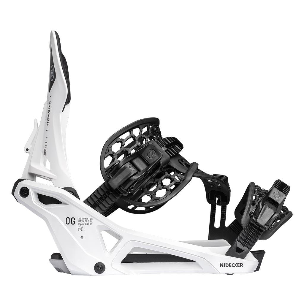 Nidecker 2026 Supermatic OG Bindings - White