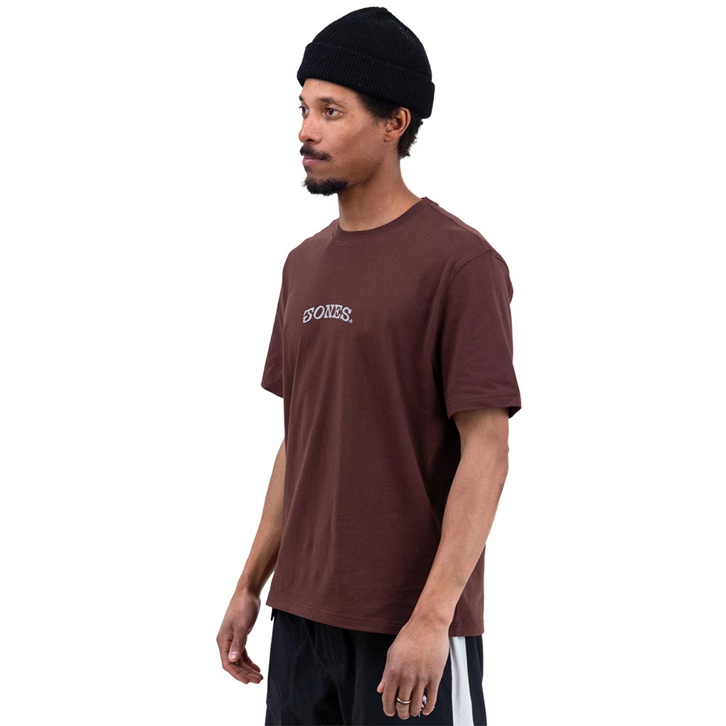 Jones Sierra Organic Cotton Tee - Coffee Brown