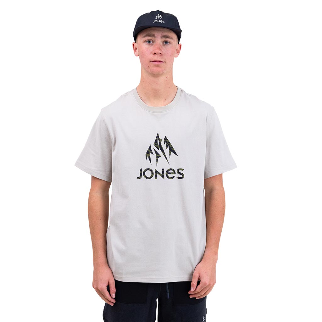 Jones Truckee Organic Cotton Tee - Grey