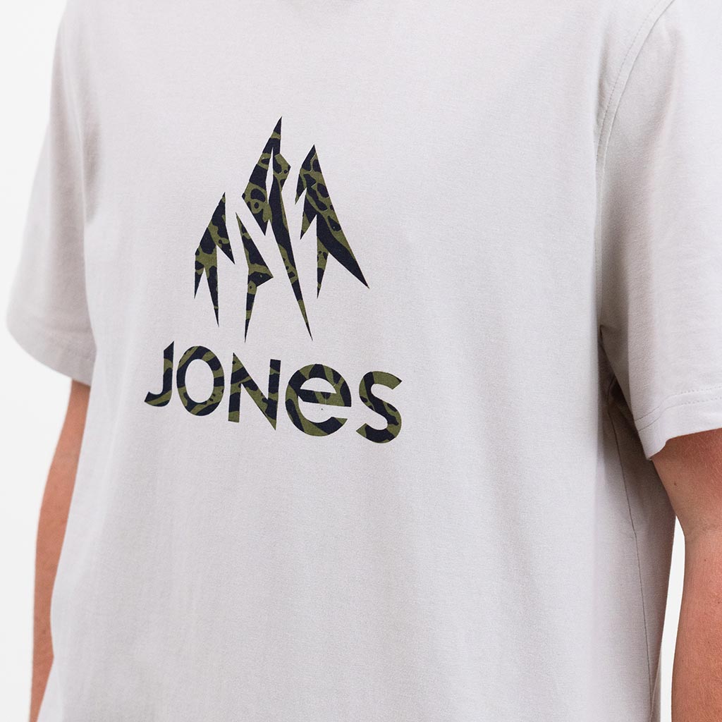 Jones Truckee Organic Cotton Tee - Grey
