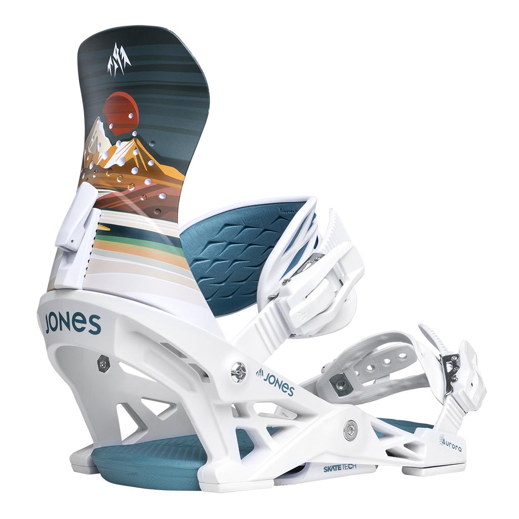 Jones 2026 Womens Aurora Bindings - Annie Brace White