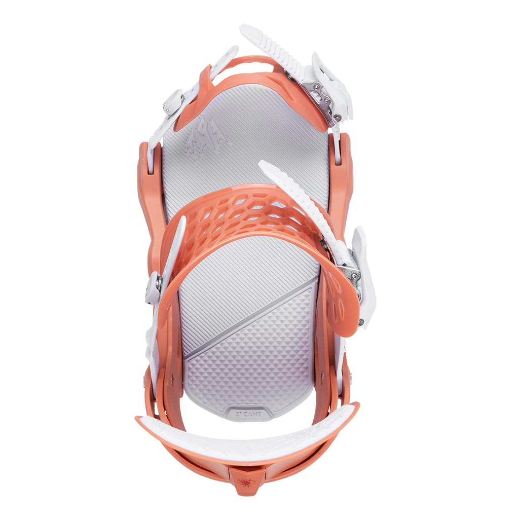 Jones 2026 Womens Equinox Bindings - Deep Coral - Medium