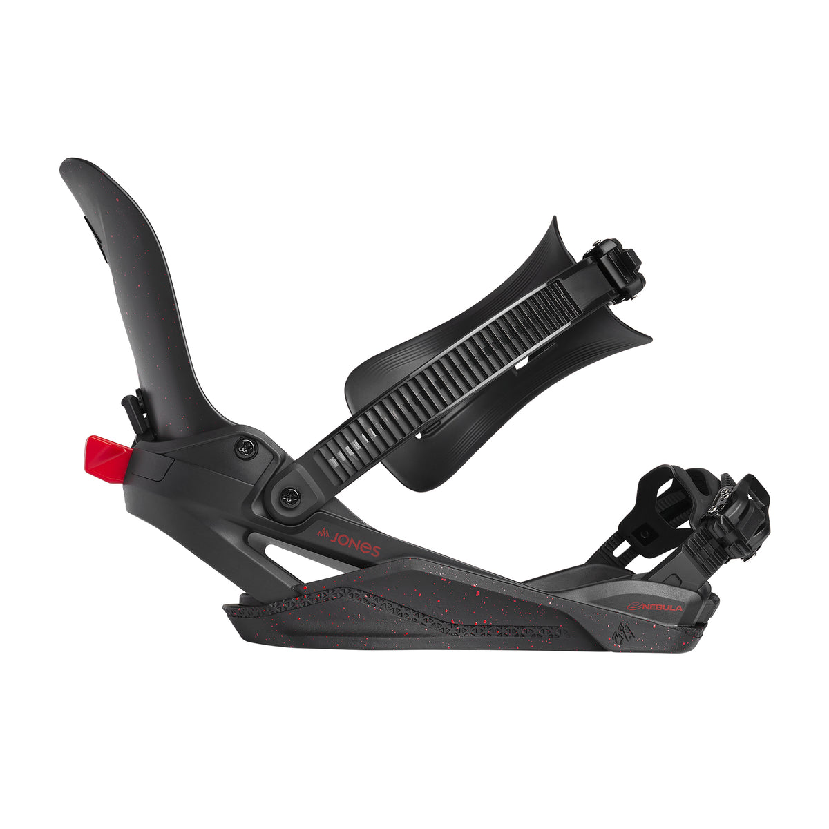 Jones 2027 Nebula FASE Bindings - Tweaker Black/Red