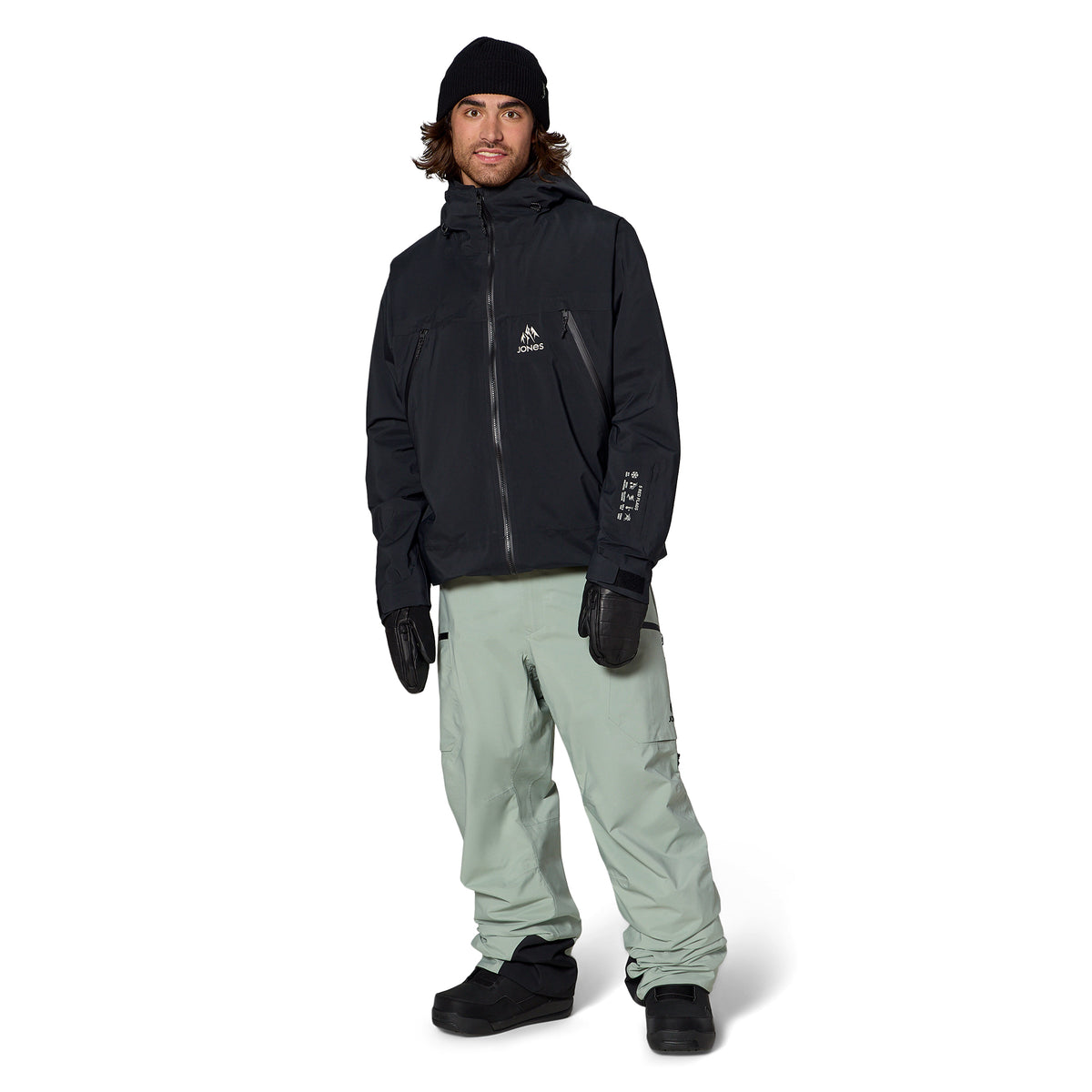 Jones 2027 Deeper Gore-Tex Jacket - Stealth Black
