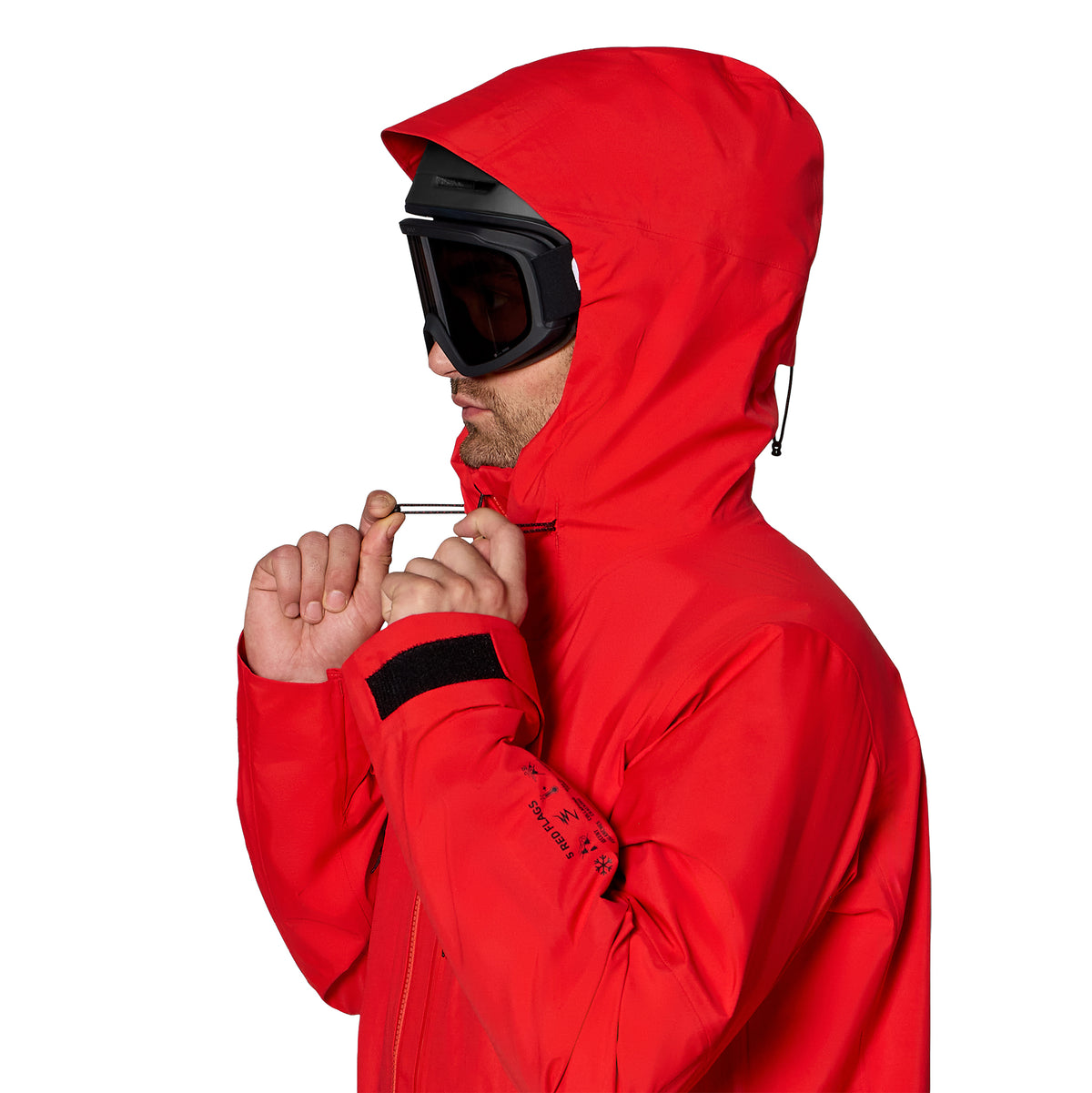 Jones 2027 Higher Gore-Tex 3L Jacket - Lava Red