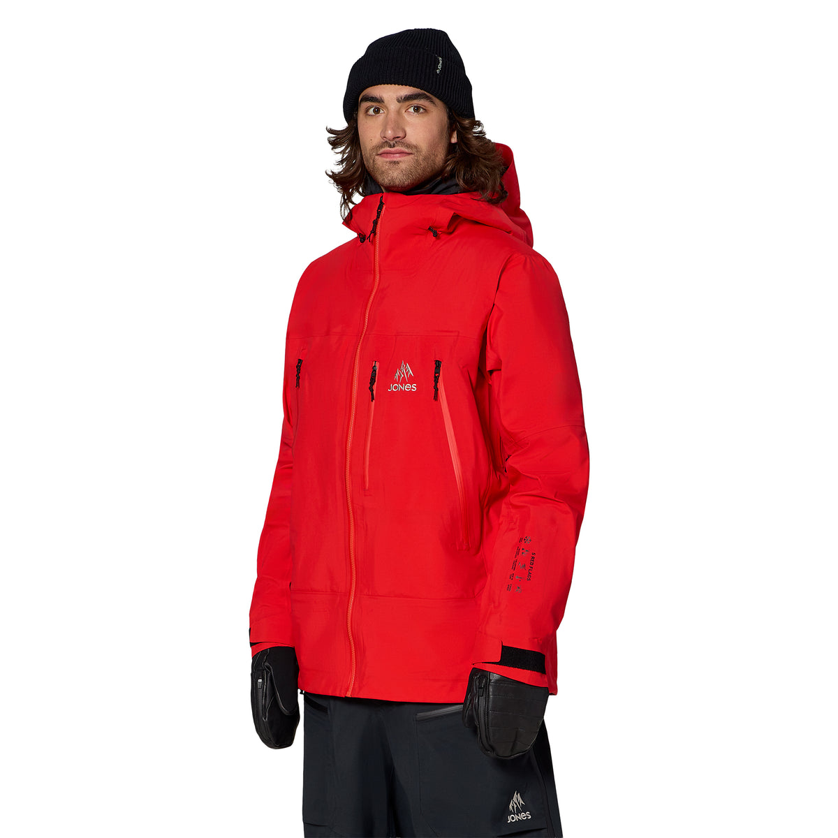 Jones 2027 Higher Gore-Tex 3L Jacket - Lava Red