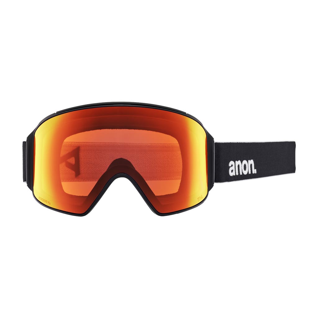 Anon M4 Cylindrical Goggle - Black/Sun Red